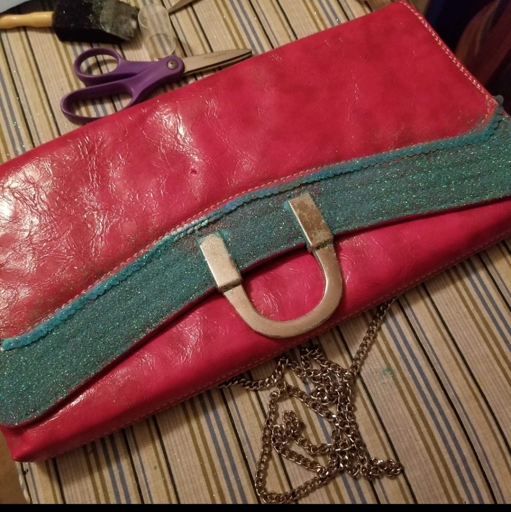 💕 Vintage Sequin Dress - Free Matching Purse and Earrings 💕 - Picture 10 of 12